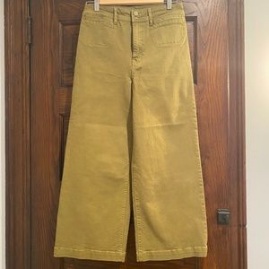 Anthropologie- NWOT- Never worn- Unpublished wideleg cotton pant